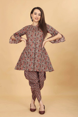 Odd by chansi Trendz Women Kurti Dhoti Pant Set