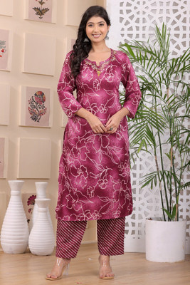 Preetshri Women Kurti Pant Set