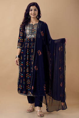 Ewedoos Women Kurta Pant Dupatta Set
