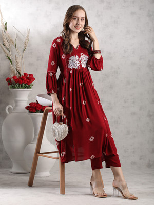 Aaghnya Fashion Women Kurta Pant Set