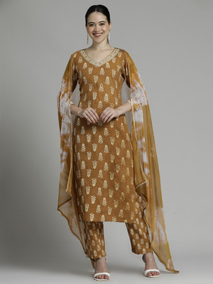 Jaipur Kurti Women Kurta Palazzo Dupatta Set