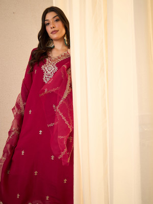 Royal Export Women Kurta Pant Dupatta Set