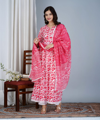 rudrama Women Kurta Pant Dupatta Set