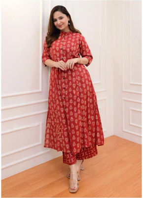Arayna Women Kurta Palazzo Set