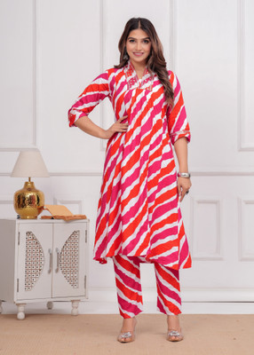GURU TEXTILESS Women Kurti Pant Set