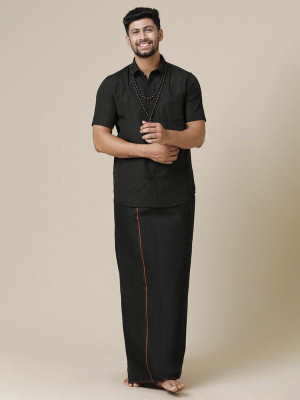 Ramraj Cotton Men Shirt Dhoti Set