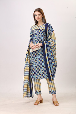Gitaji Women Kurta Pant Dupatta Set