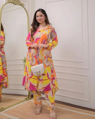 MANIKURTI FAB Women Kaftan Pant Set