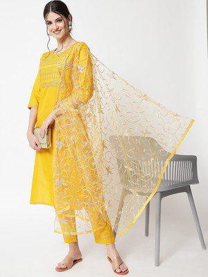 VredeVogel Women Kurti Pant Set