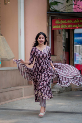 FIRSTFAB FASHION Women Kurti Pant Dupatta Set