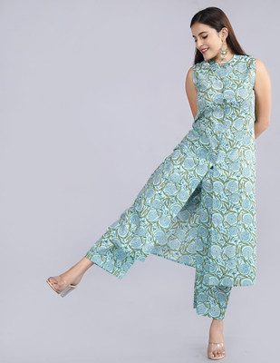 Stylish Fashion Women Kurti Pant Set