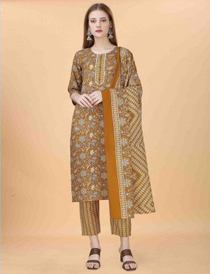 The Leady Designer Women Kurta Pant Dupatta Set