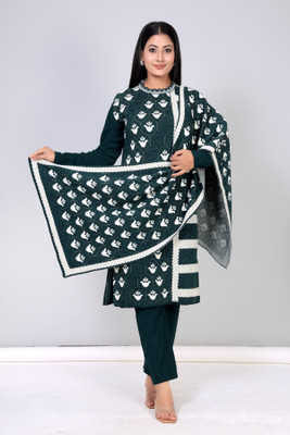 The Zigar Studio Women Kurta Pant Dupatta Set