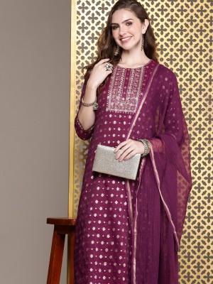 House of Pataudi Women Kurta Salwar Set