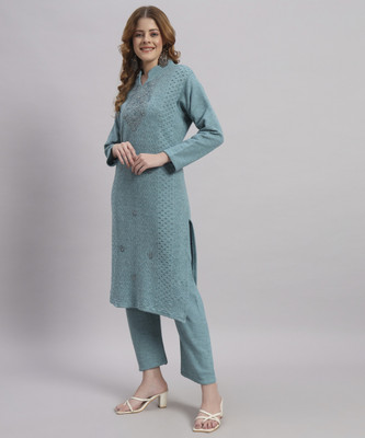 CANBLAR Women Kurta Palazzo Set