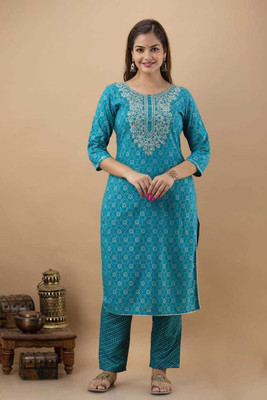 SHYAM SHIVAM CREATIONS Women Kurta Pant Set