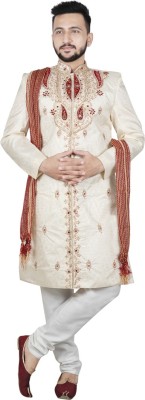 SG LEMAN Embroidered, Embellished Sherwani