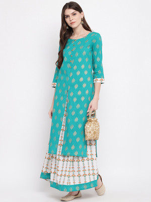 Stylum Women Kurta Skirt Set