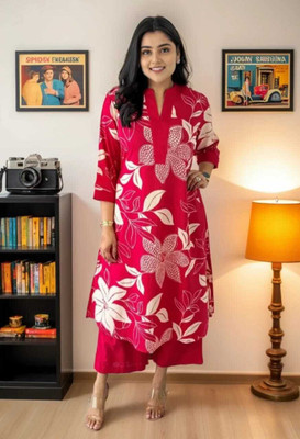 KALANJIVI Women Kurta Palazzo Set