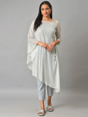 Aurelia Women Kurta Pant Ethnic Jacket Set