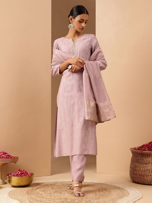 Janasya Women Kurti Pant Dupatta Set