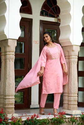 THE52 Women Kurta Pant Dupatta Set