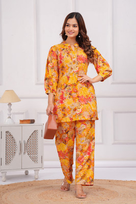 shobhit Women Kurta Palazzo Set