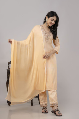 RASOKURTI Women Kurta Pant Dupatta Set