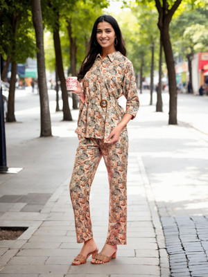 Moda Rapido Women Shirt Pant Set