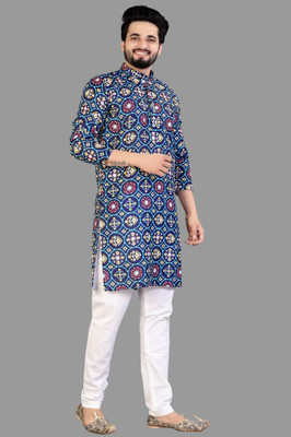 seawind Men Kurta Pyjama Set