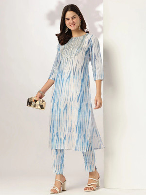 Janasya Women Kurta Pant Set