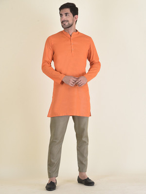 DEYANN Men Kurta Pyjama Set