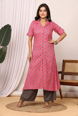 Trid Women Kurta Palazzo Set
