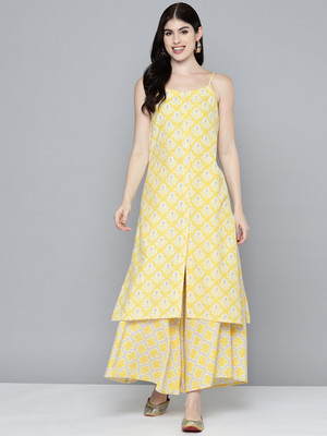Jompers Women Kurta Palazzo Set