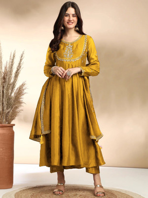 hiru fashion Women Kurta Pant Dupatta Set