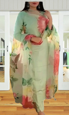 snizvi Women Kurta Pyjama Dupatta Set