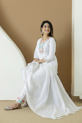 MST Women Kurti Pant Dupatta Set