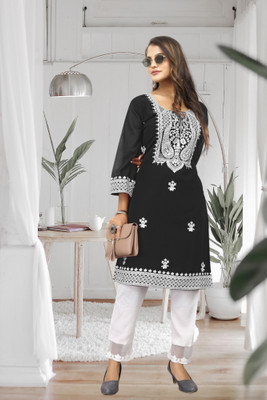 kk creation Women Kurta Pant Set