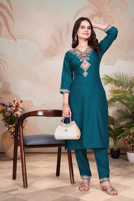 SHIVAY FAB Women Kurti Pant Set