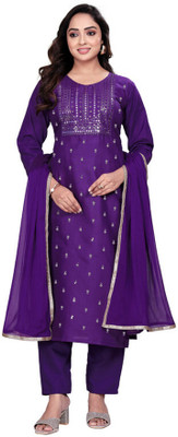 Zyra Creation Women Kurti Pant Dupatta Set