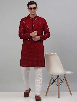 Jompers Men Kurta Pyjama Set