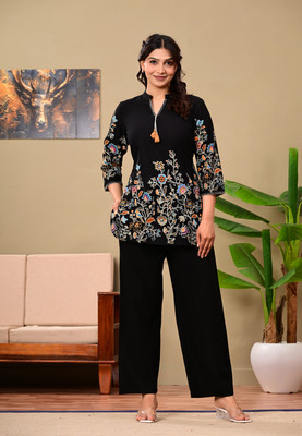 Shiprakshi Women Ethnic Top Pant Set