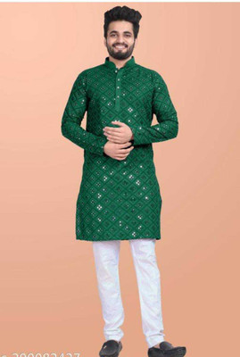 GRIVYA FASHION Men Kurta Pyjama Set