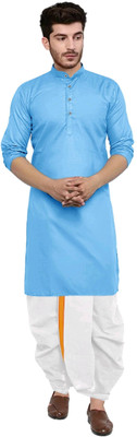 TRUST OUS Men Kurta Dhoti Set