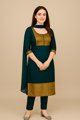 SHREEJI ENTERPRISE21 Women Kurta Pant Dupatta Set