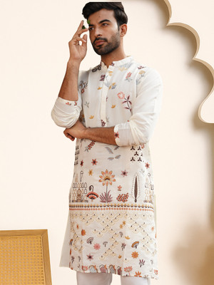 Jompers Men Kurta Pyjama Set