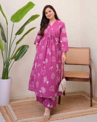 SAINI CREATION Women Kurti Pant Set