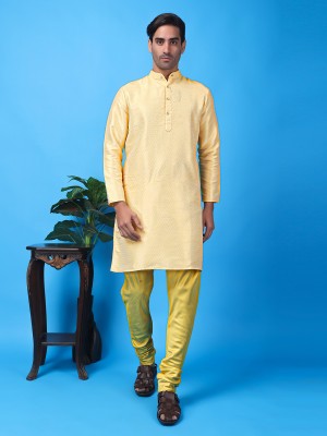 Hangup Men Kurta Pyjama Set