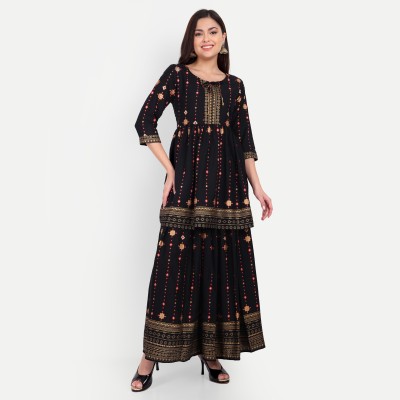 Alasha Women Kurta Skirt Set