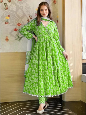 BAIRWA Women Kurta Pant Dupatta Set